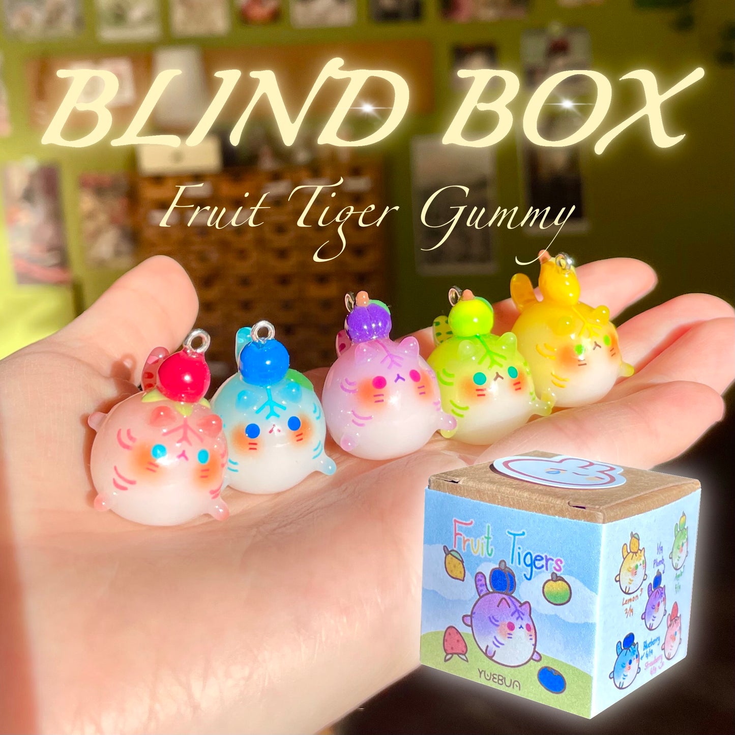 (Blind Box) Fruit Gummy Tigers