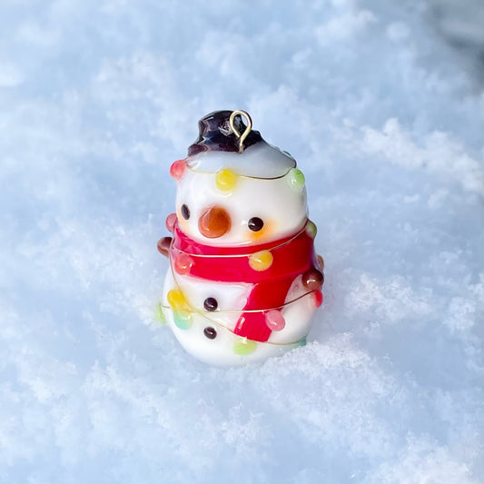 Christmas Light Snowman