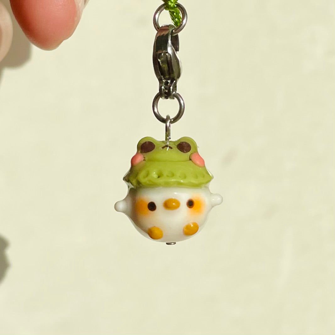 Mini Frog Hat Duck