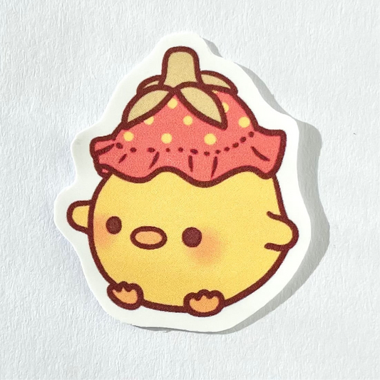 Strawberry Hat Chick