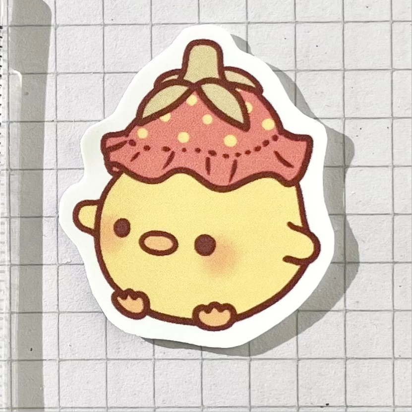 Strawberry Hat Chick