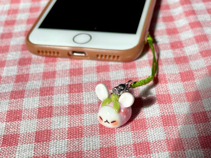 Strawberry Bunny Head