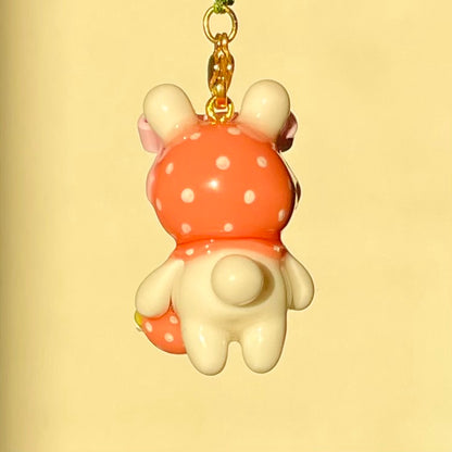 (Catalogue) Pink Bow Strawberry Bun