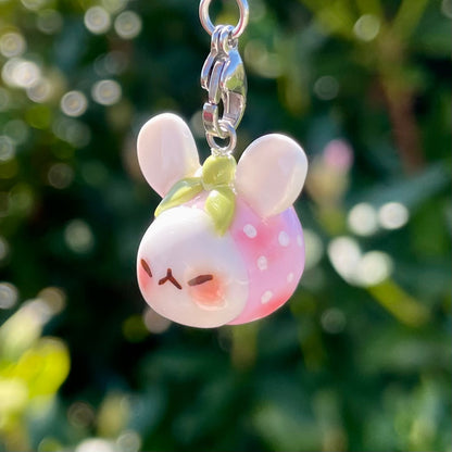 Strawberry Bunny Head