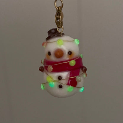 Christmas Light Snowman