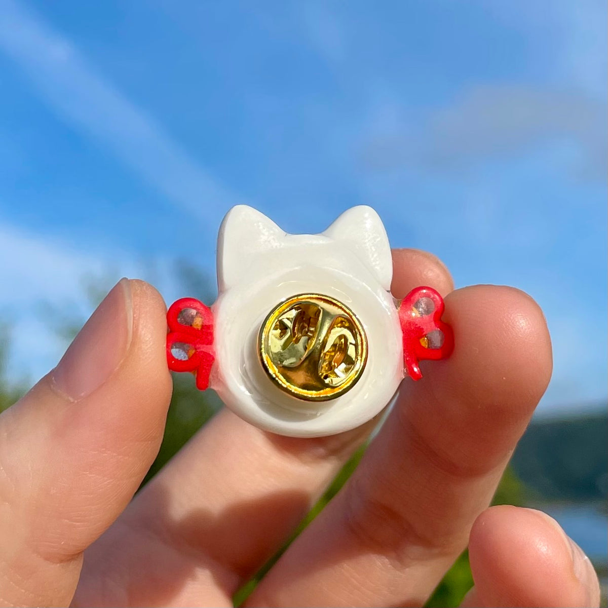 Fox Mask Pin