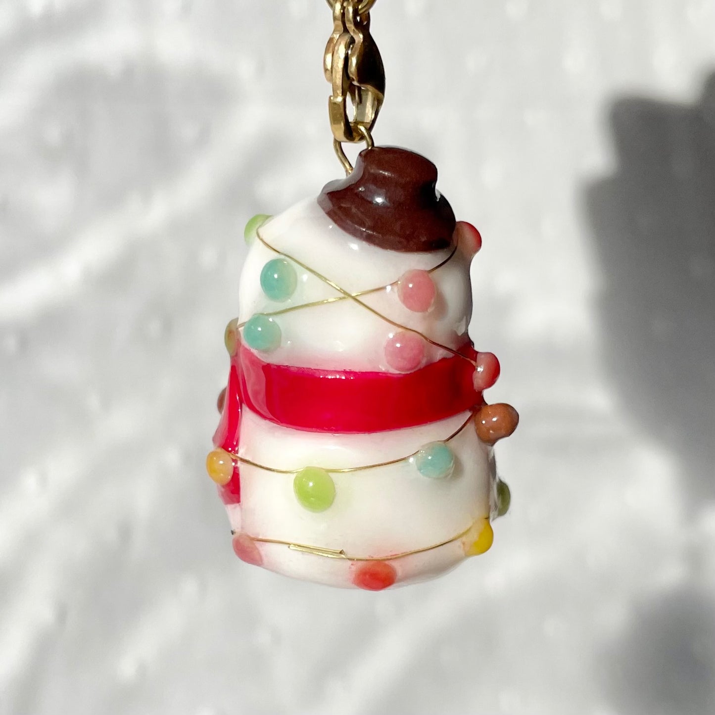 Christmas Light Snowman