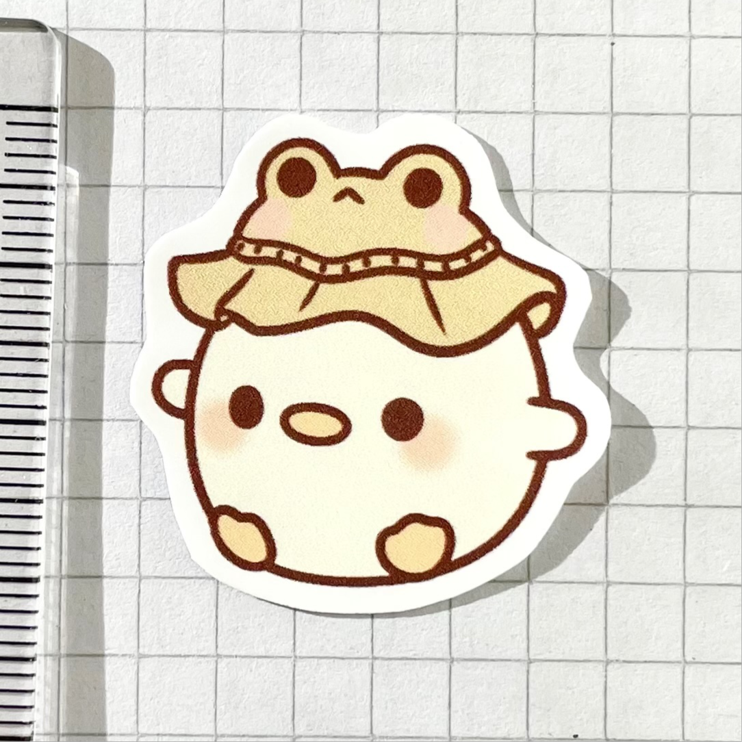 Frog Hat Duck