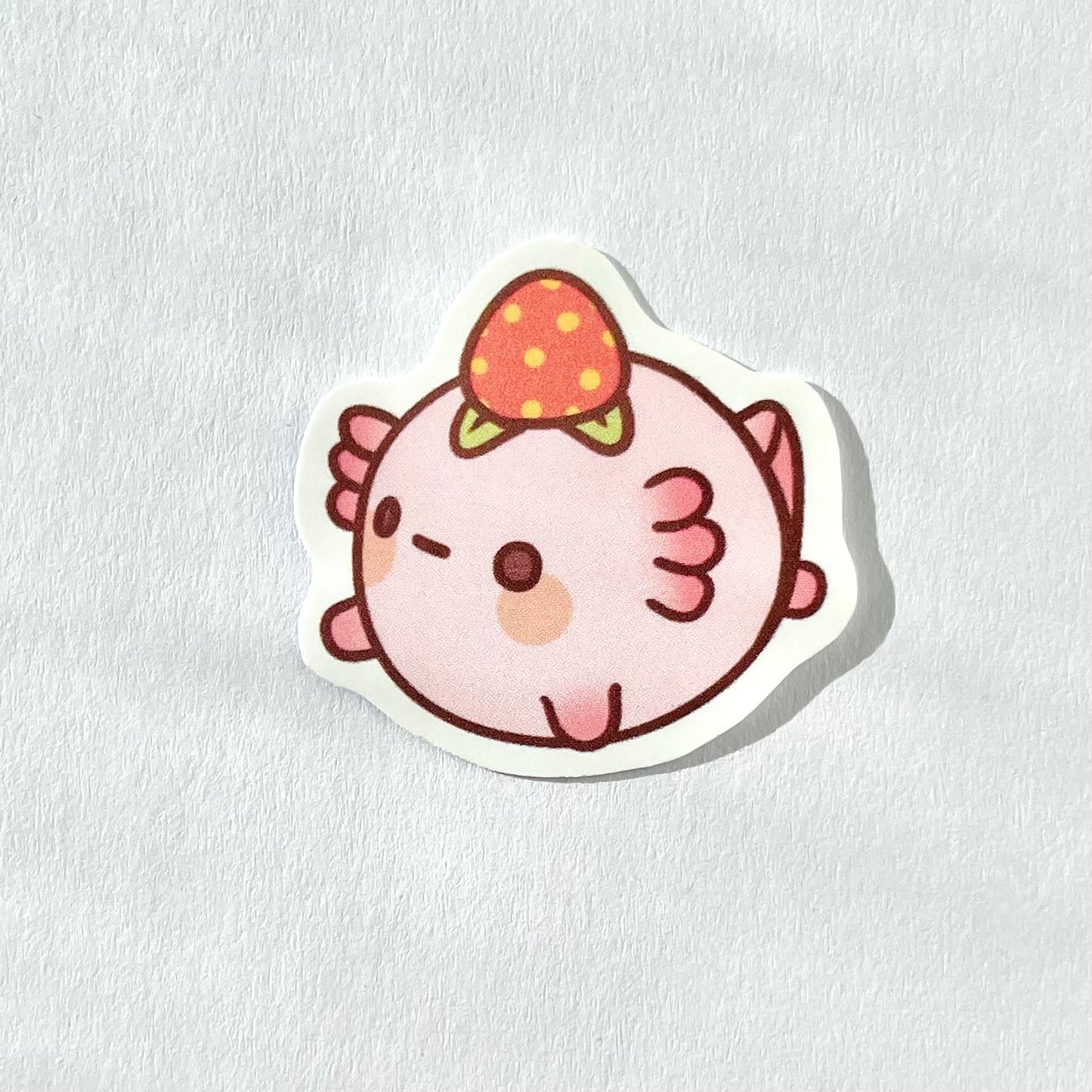 Strawberry Axolotl