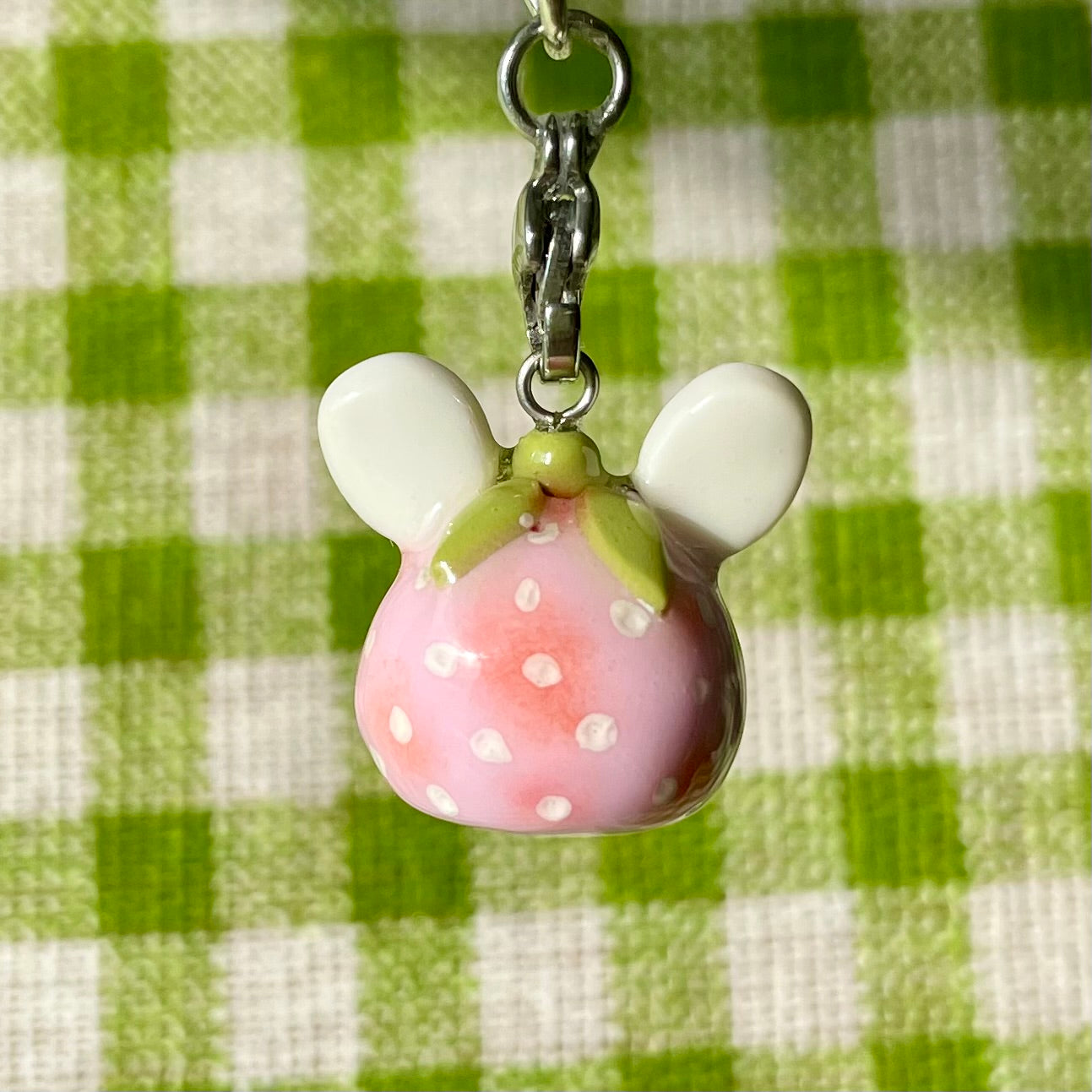 Strawberry Bunny Head