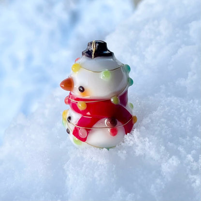 Christmas Light Snowman
