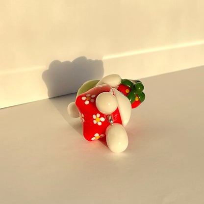 (Clearance) Jumbo Strawberry Bunny