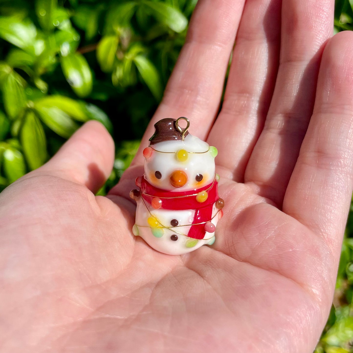 Christmas Light Snowman