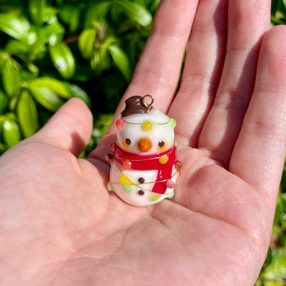 Christmas Light Snowman