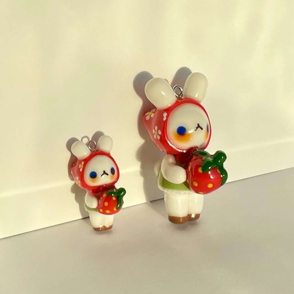 (Clearance) Jumbo Strawberry Bunny