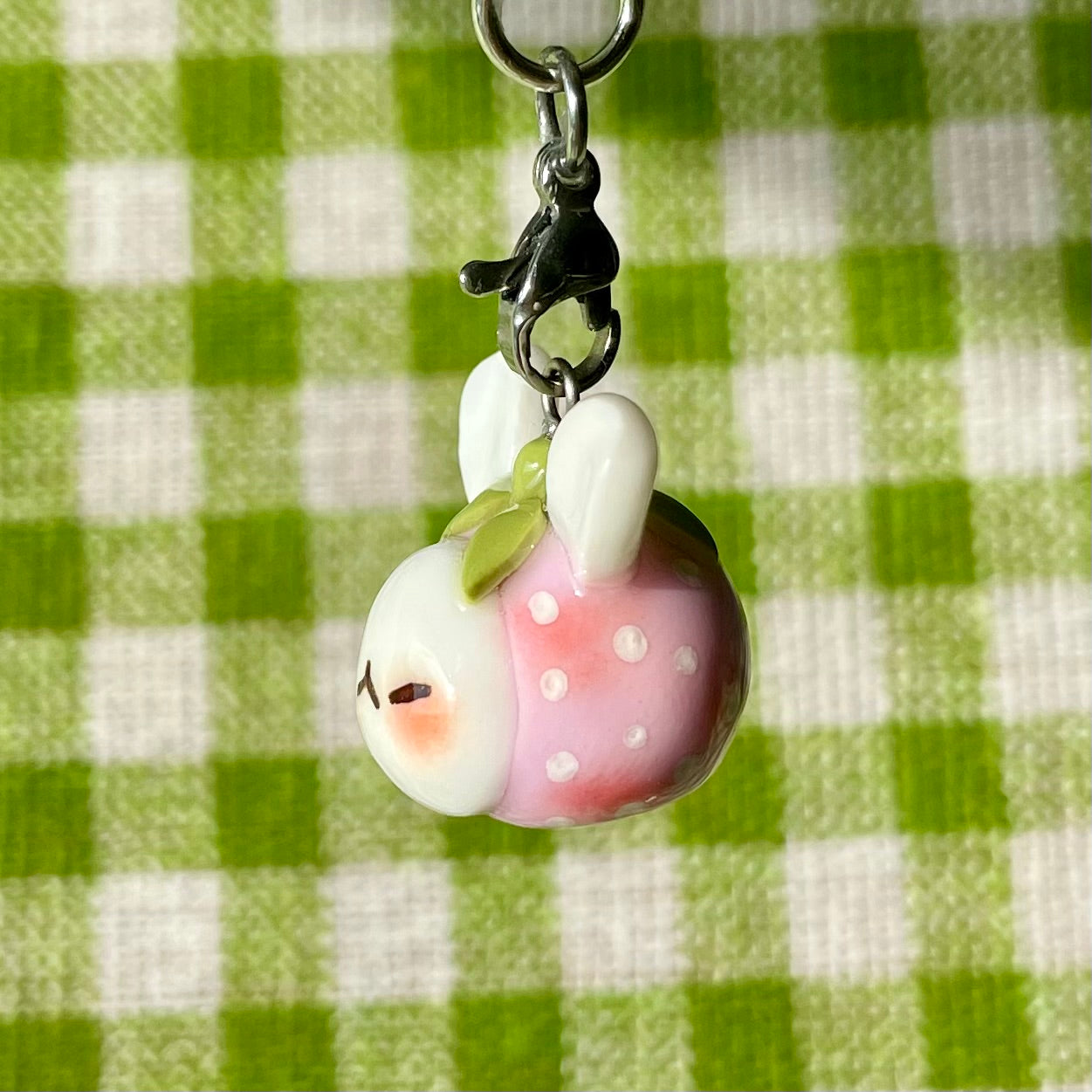 Strawberry Bunny Head