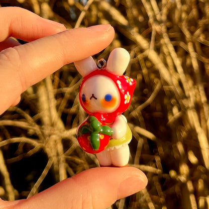 (Clearance) Jumbo Strawberry Bunny