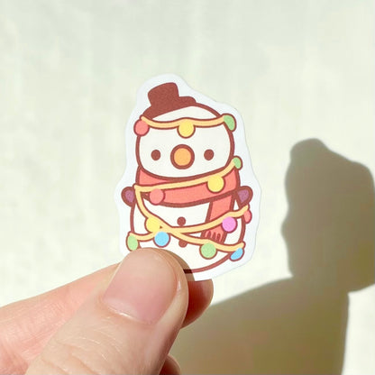 Christmas Light Snowman