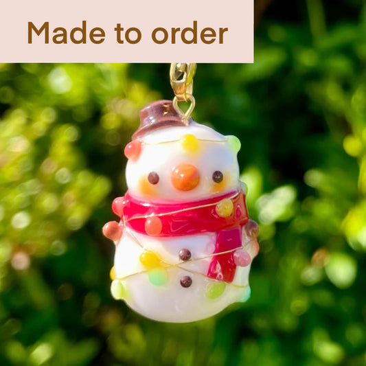 Christmas Light Snowman