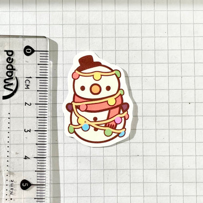 Christmas Light Snowman