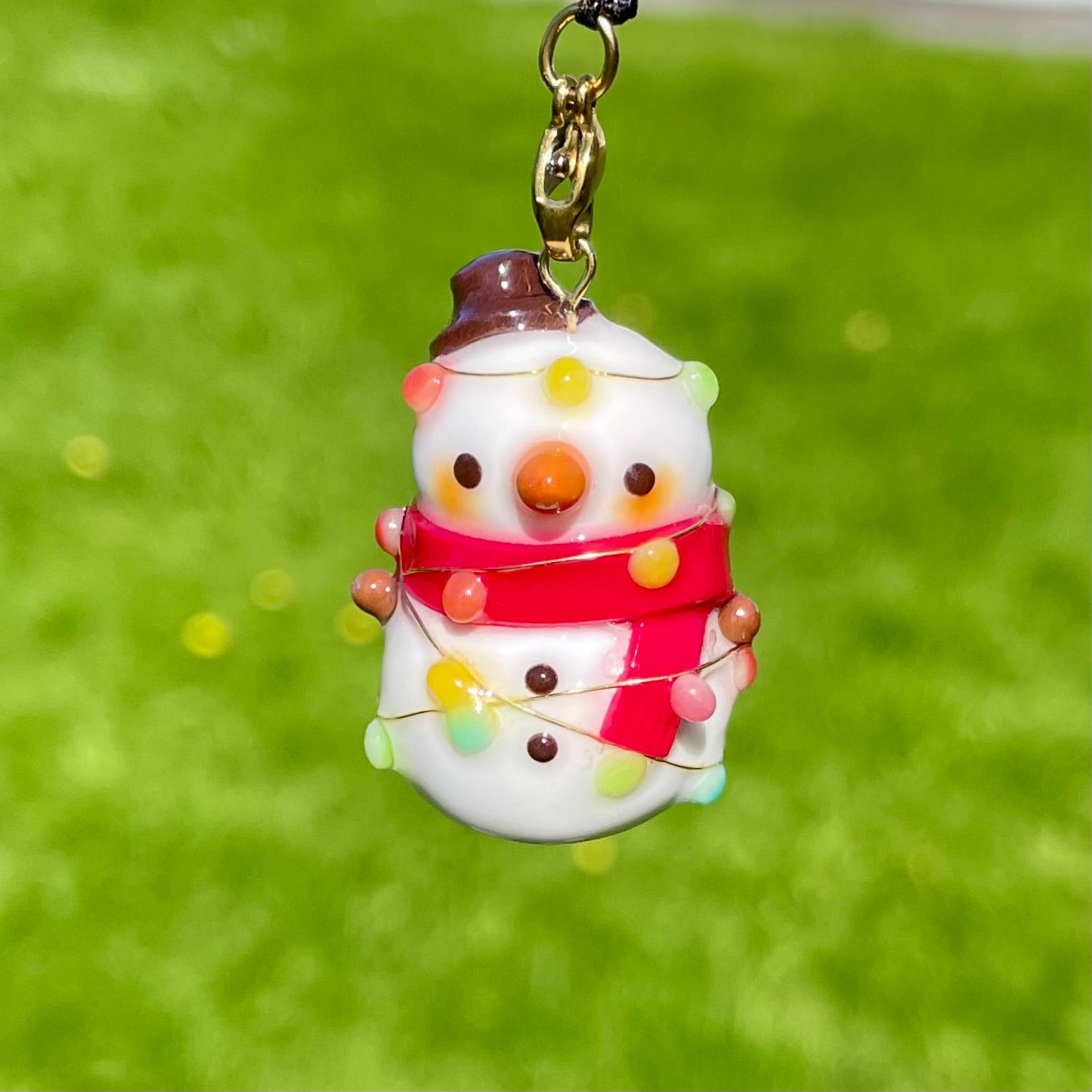 Christmas Light Snowman