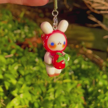 (Clearance) Jumbo Strawberry Bunny